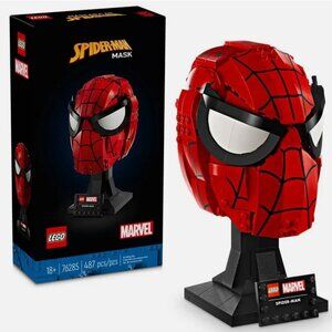New in Sealed Box Lego Marvel Spider-Man Collectible Mask Set 76285